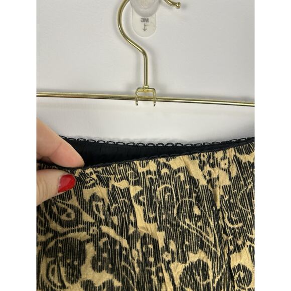 Vintage Fairy Steampunk Skirt David Brooks Size 12 Western Tier Paisley Women's - Picture 4 of 10